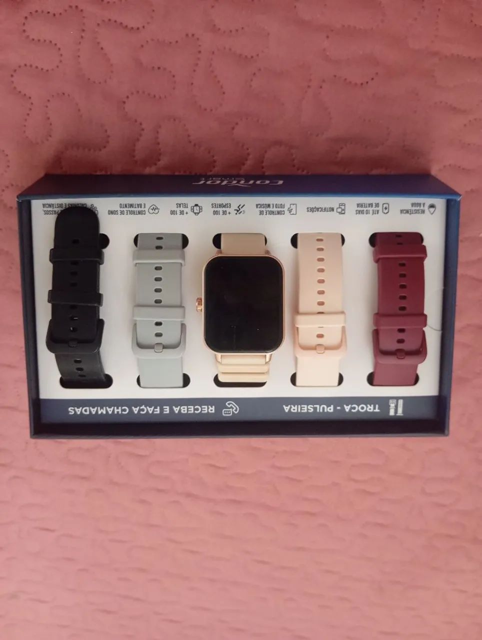 Smartwatch Feminino Condor com Kit de 5 Pulseiras! - Foto 4