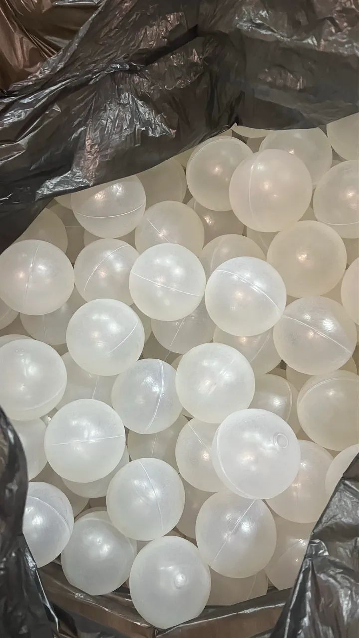 Bolas transparentes semi novas  - Foto 4