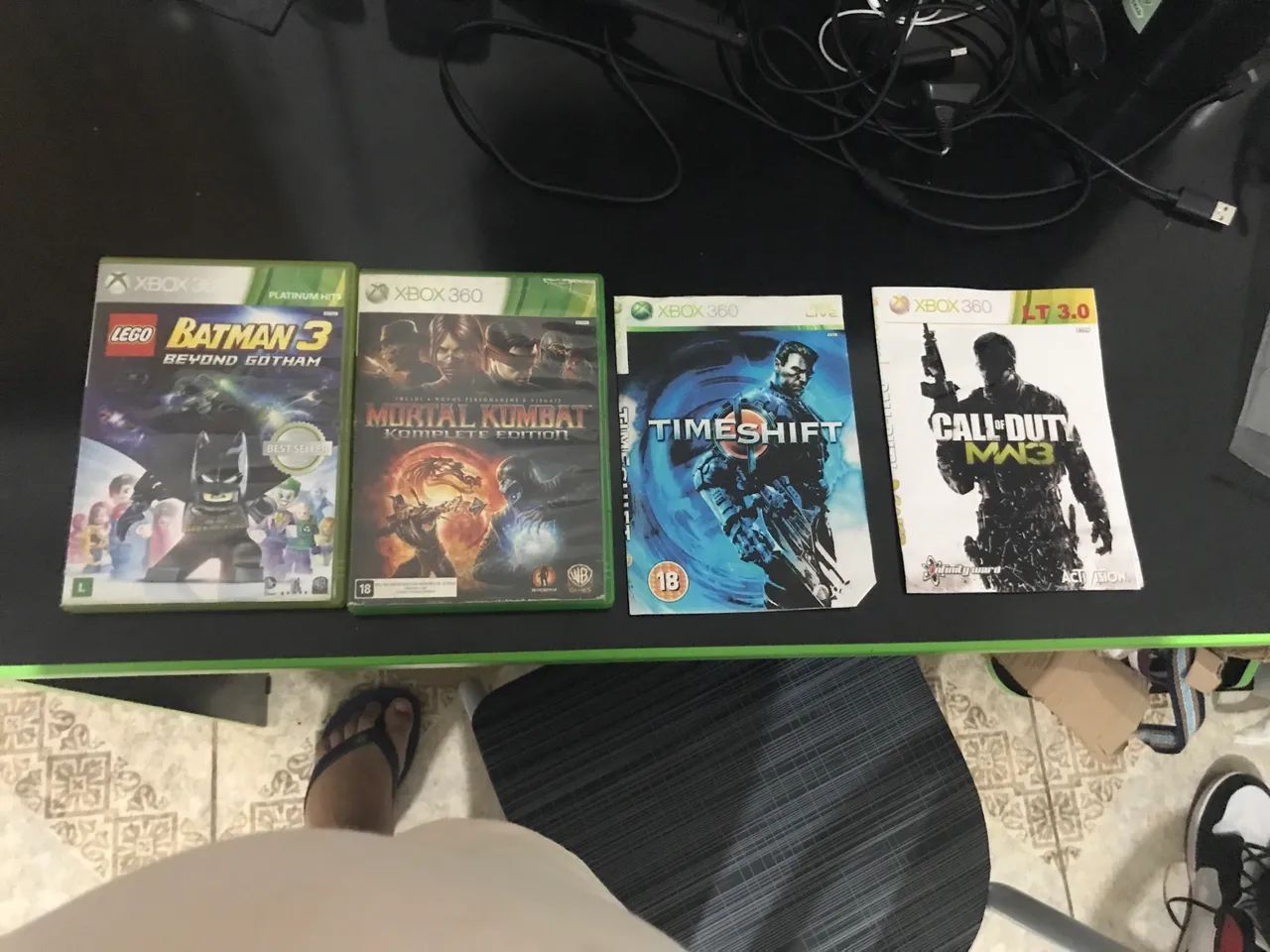 4 jogos de Xbox 360 2 originais e 2 paralelos - Jogos de Vídeo