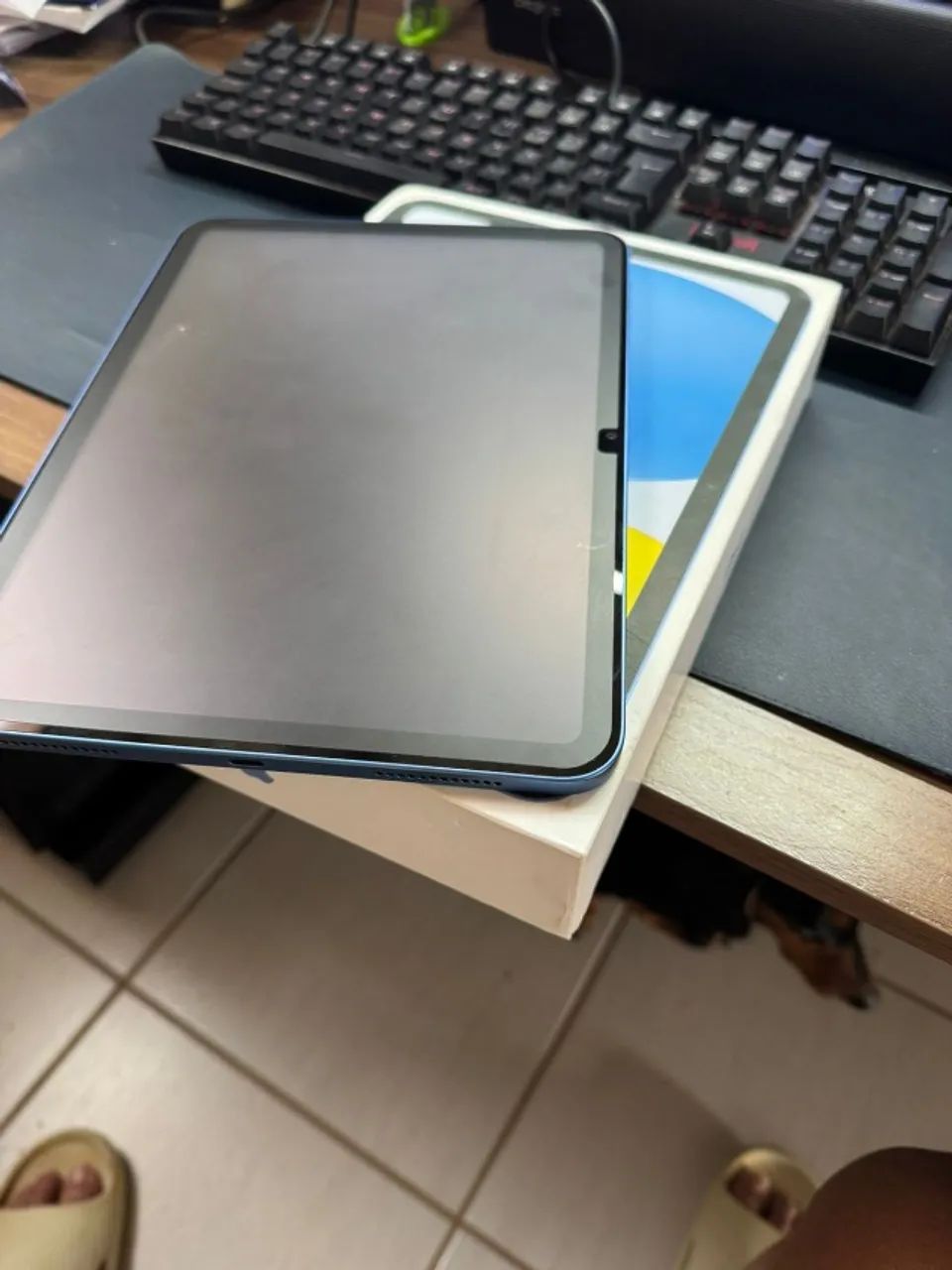 Apple iPad (10ª geração) - 64GB - Azul - Foto 3