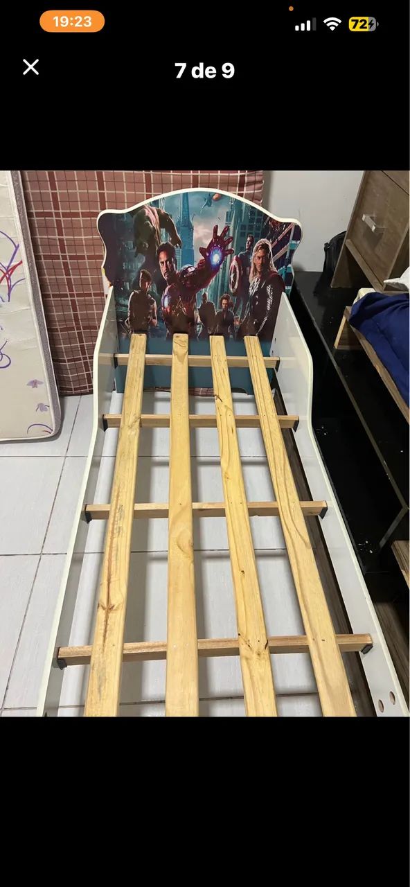 Vendo cama e colchão usados 2 vezes  - Foto 3