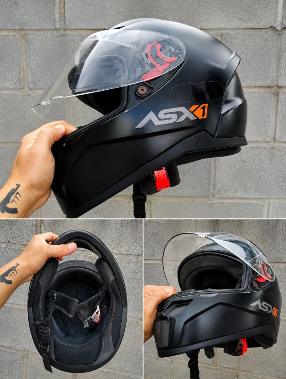 Capacete asx - Foto 3
