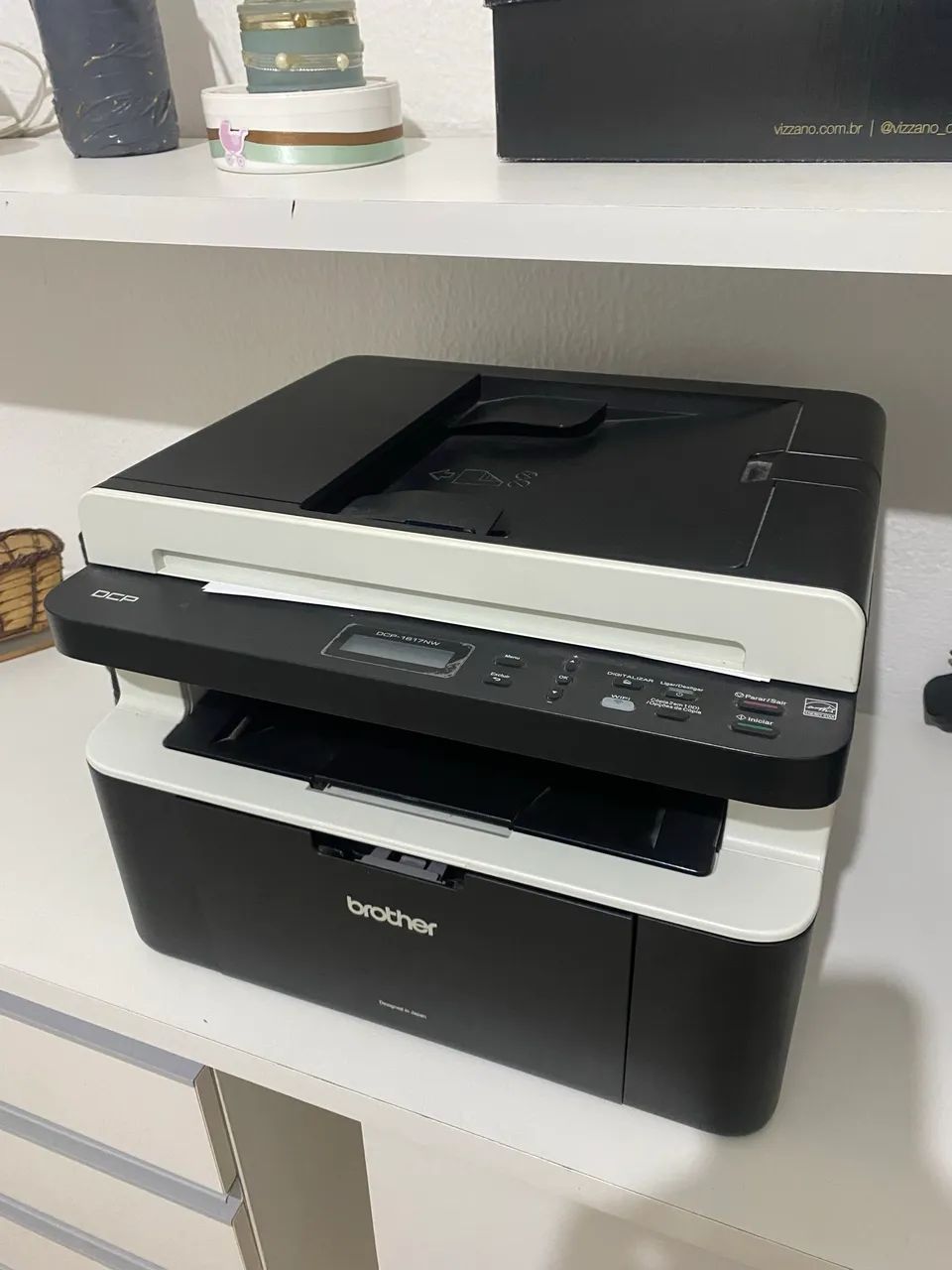 Impressora  laser Brother DCP-1617NW séries FUNCIONANDO PERFEITAMENTE - Foto 2