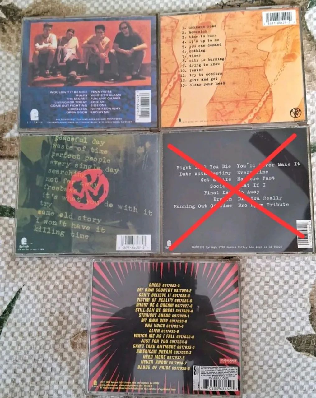 Coleção CDs Banda Pennywise skate surf rock punk hardcore - Foto 3