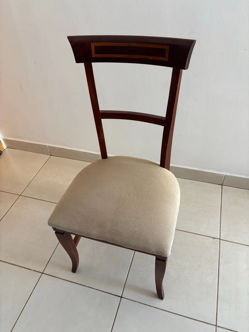 Mesa de Jantar de Madeira e Vidro - Foto 3