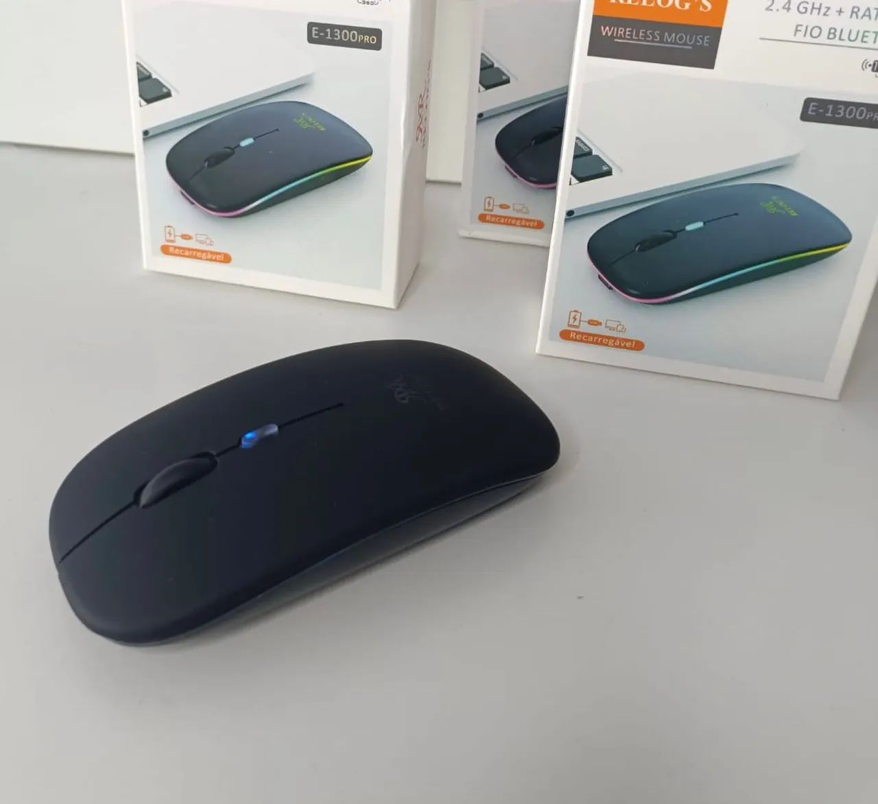 Mouse bluetooth recarregável  - Foto 2