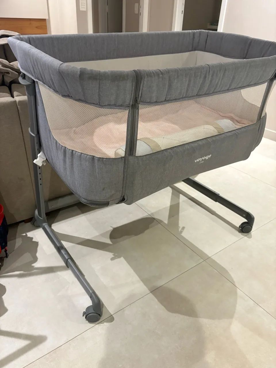 Berço Voyage Link - Acopla na cama    - Foto 2