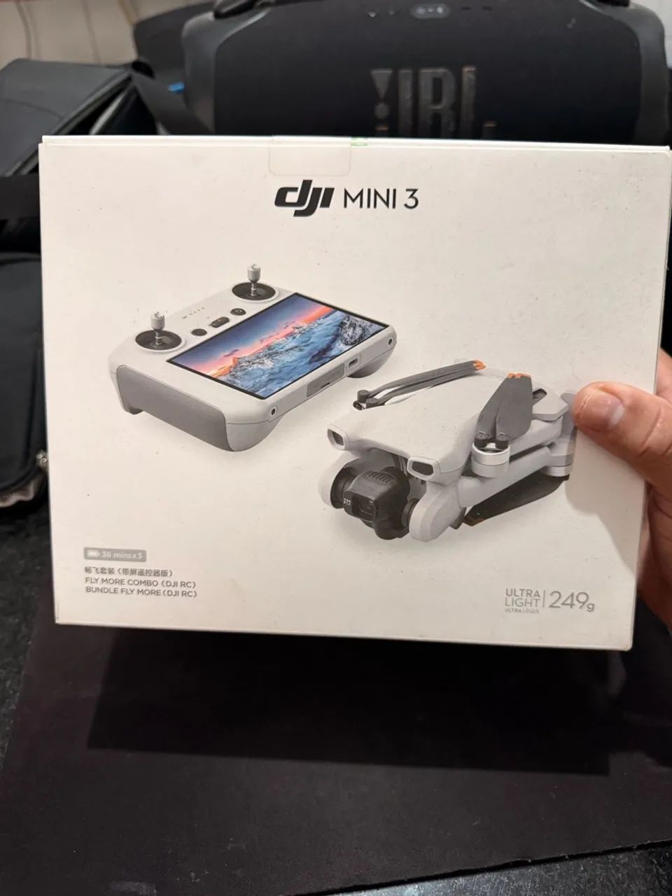Drone DJI Mini Fly More Combo - Impecável / Completo na Caixa