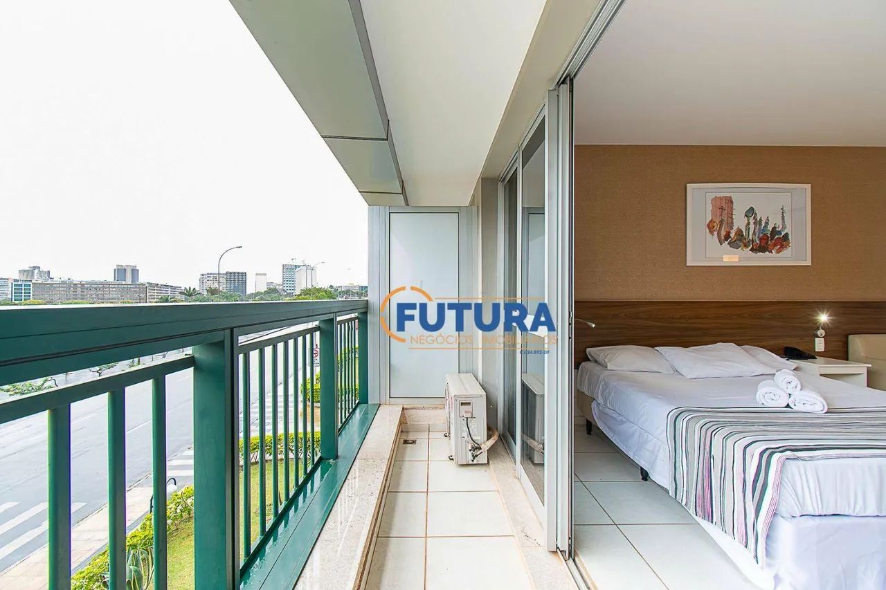 Flat 37 m² - Ed Vision Work e Live 100% Mobiliado