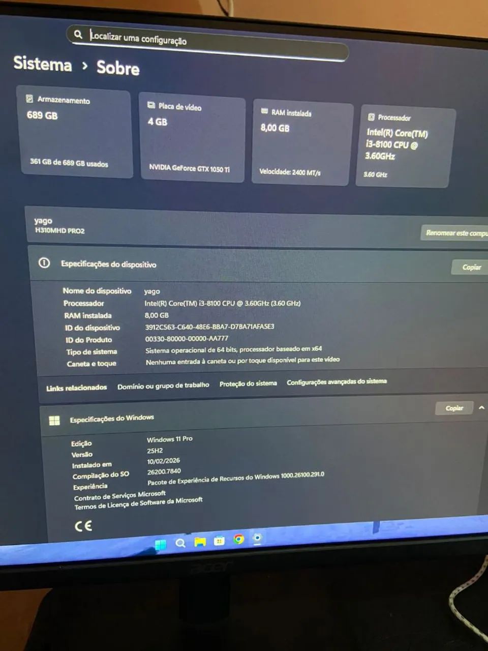 Pc gamer i3 8gen - Foto 5