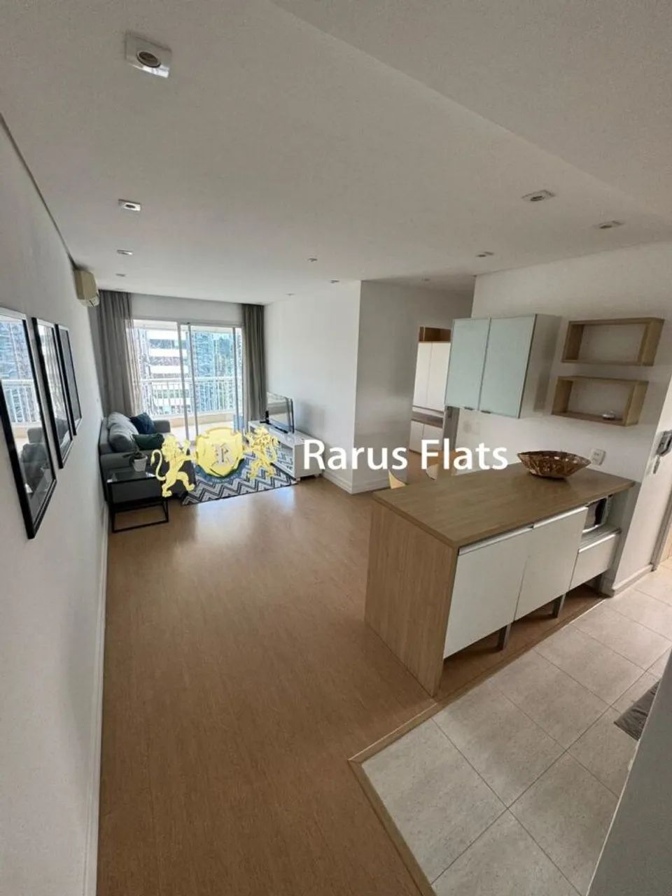 Flat para alugar no Brooklin com 2 dormitórios - Edifício Mandarim
