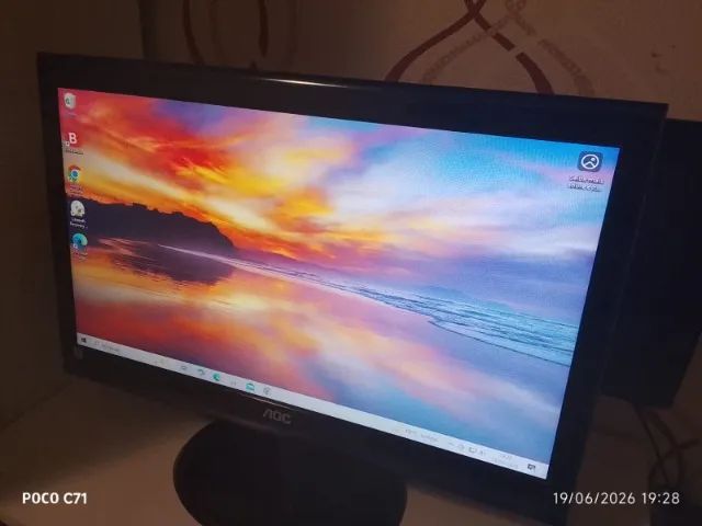 Monitor AOC 20" NOVO - Barato - Foto 2