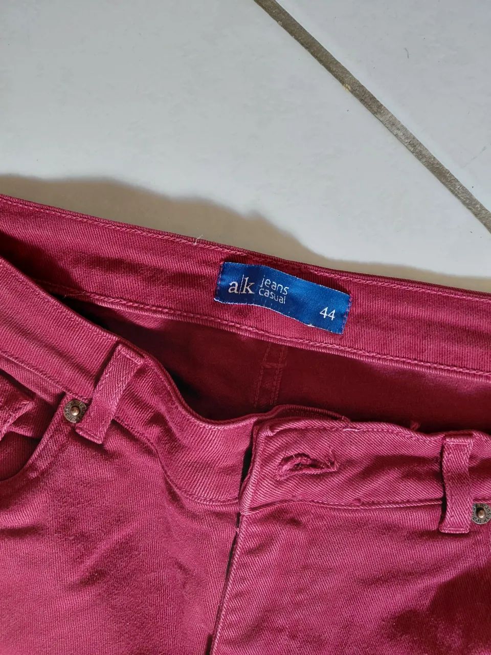 Calça jeans alljeans tamanho 44 - Foto 3