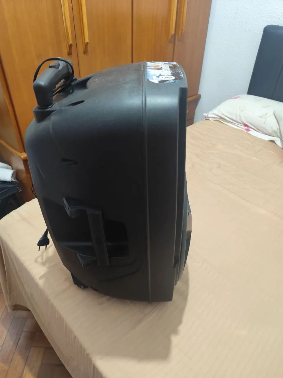 Caixa de Som Mundial 500 RMS Usada - Foto 4