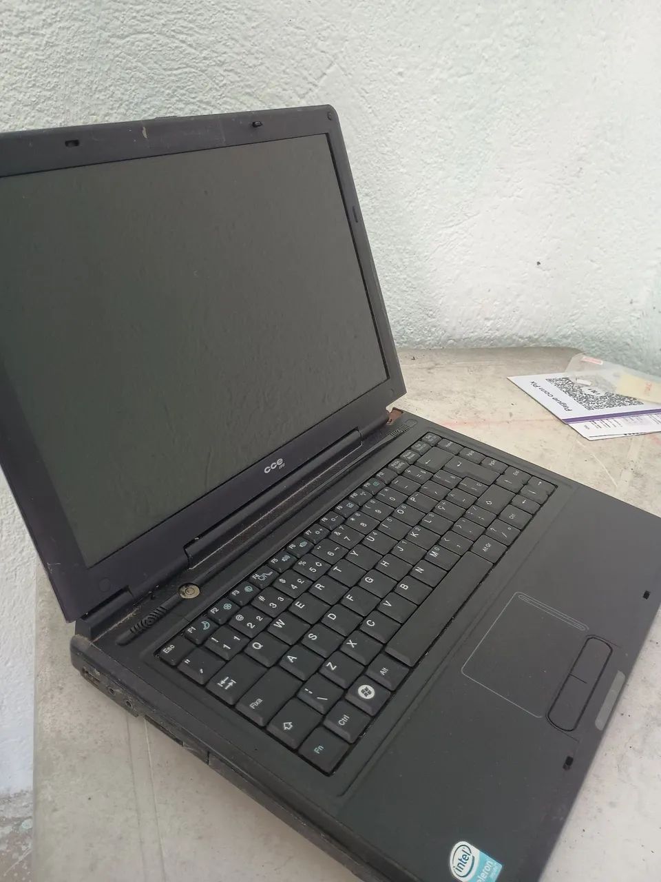 Notebook retirada de peças conserto 