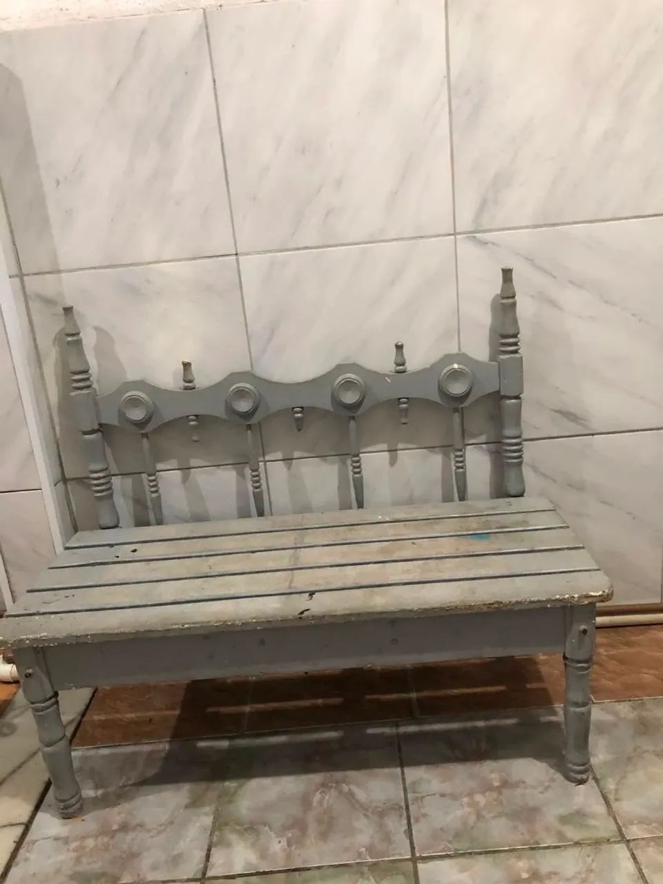 Dois bancos de madeira pura  - Foto 3