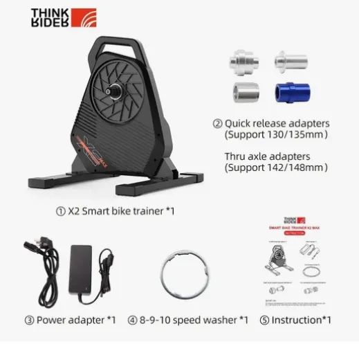 アクセサリー THINKRIDER X2MAX SMART TRAINNER ThinkRider X2Max Smart Bike Trainer Treinador de Ciclo, Design