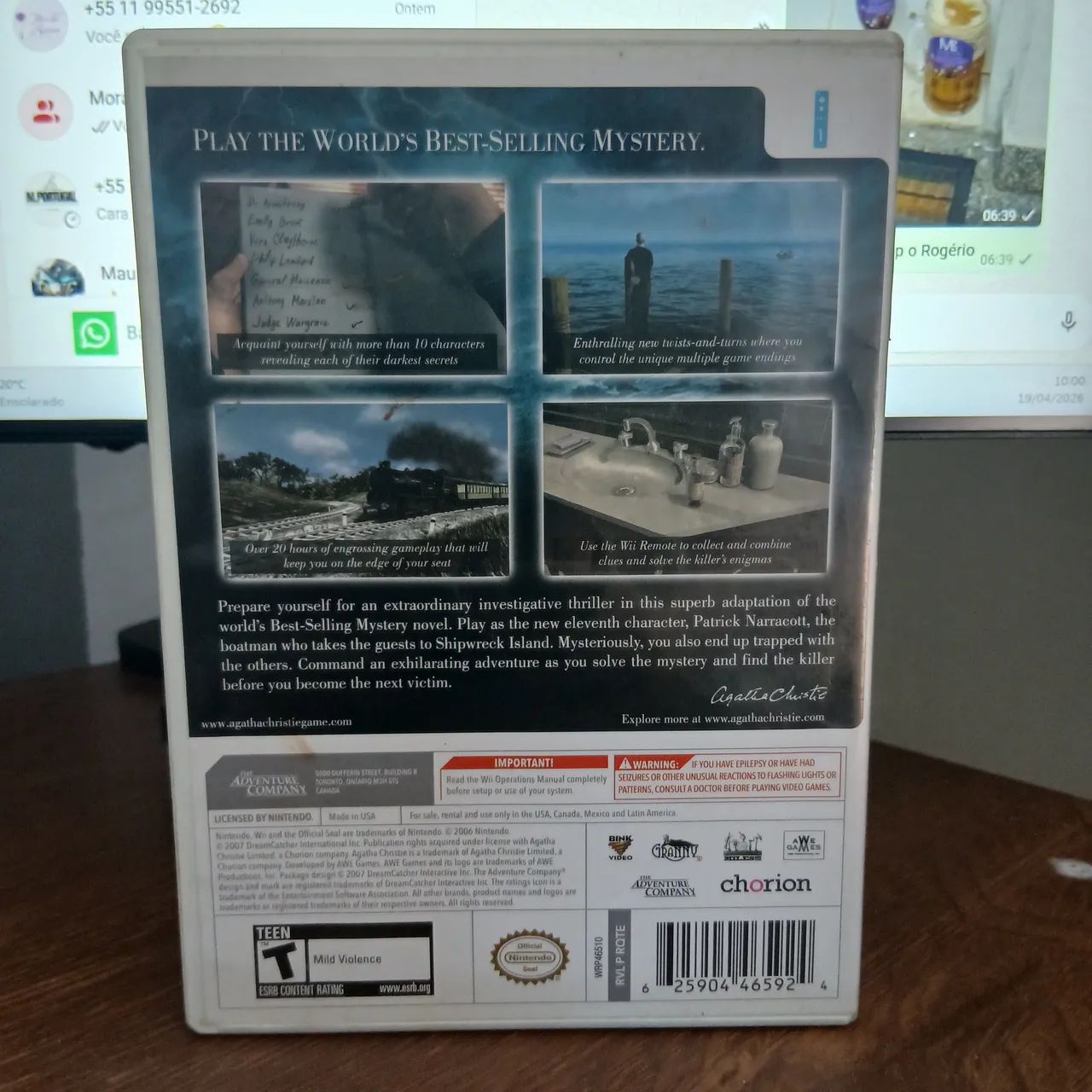 AGATHA CHRISTIE WII - Foto 2