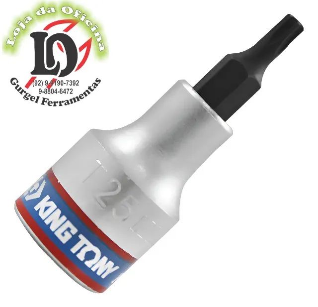 Chave Soquete Tipo Torx T25 - 1/2" - King Tony-KT402325