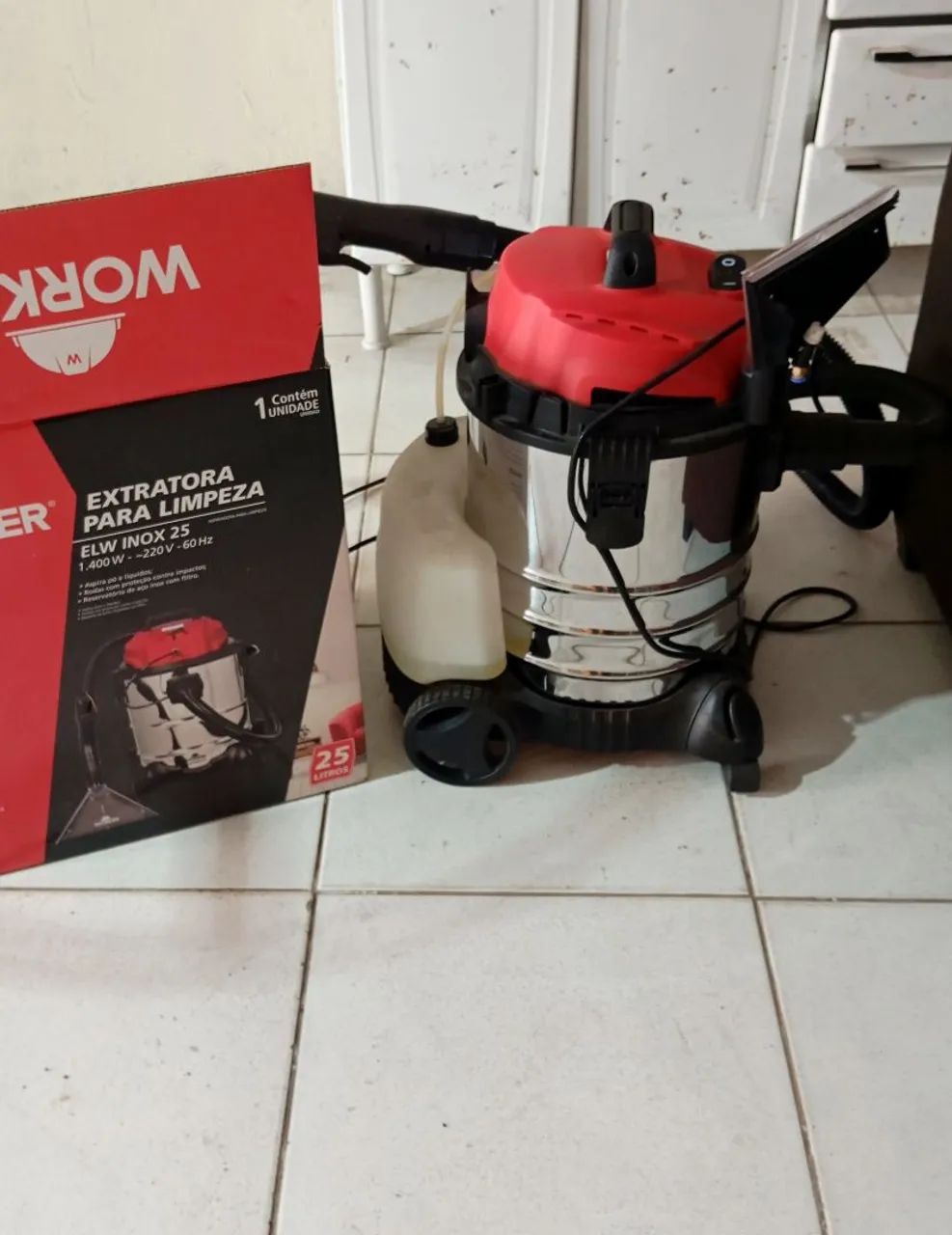Extrator de Limpeza de Estofados Pouco Usado  - Foto 4