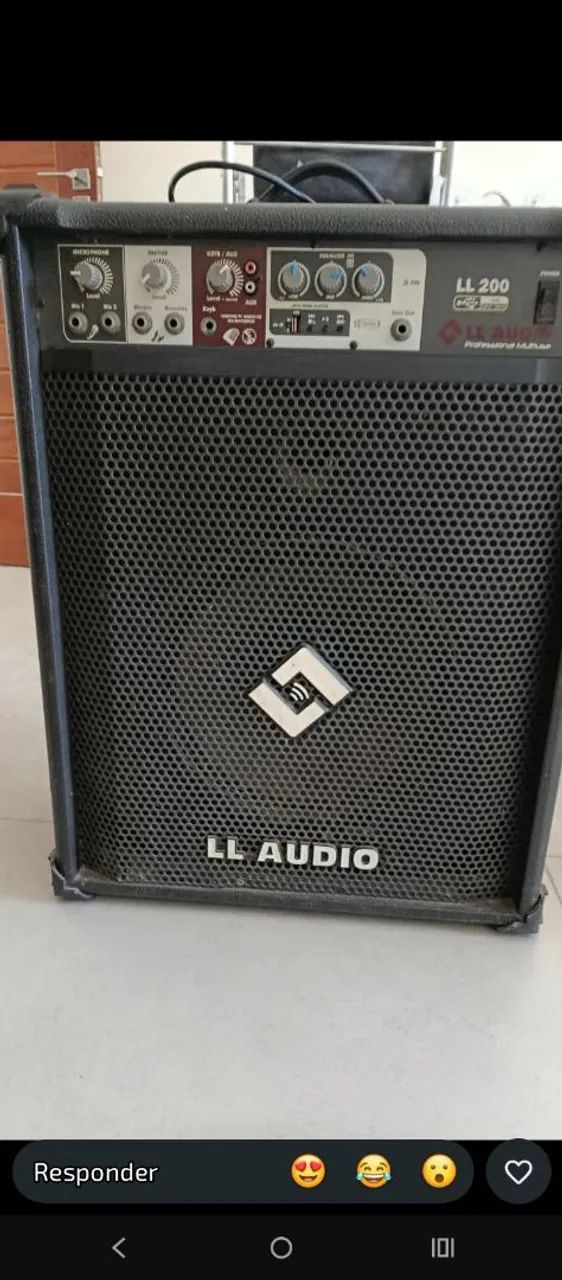 Caixa de som LL AUDIOo(amplificadora) - Foto 2