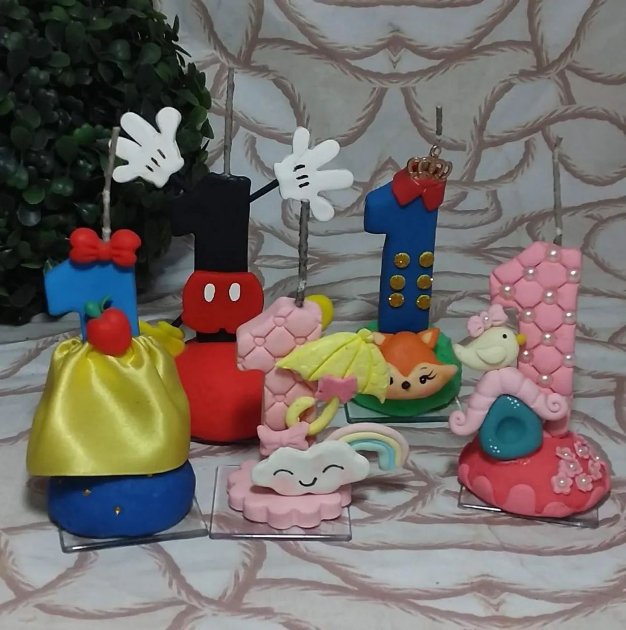 Velas de biscuit 