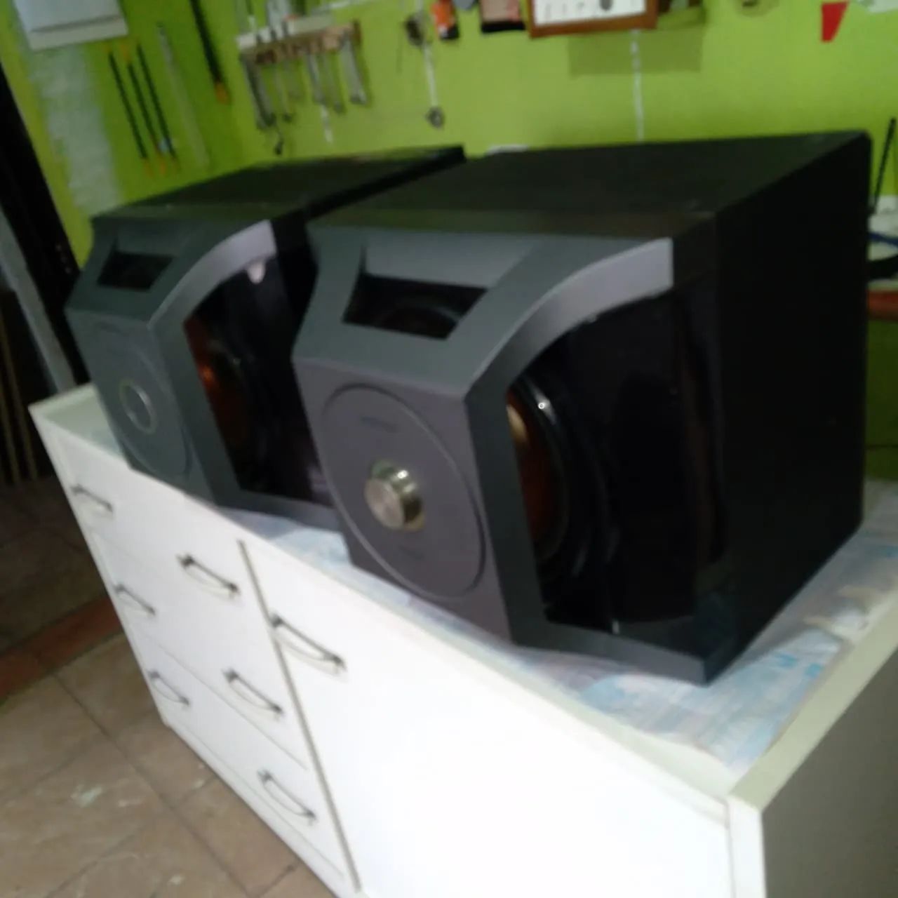02 caixas de som compactas  - Foto 2