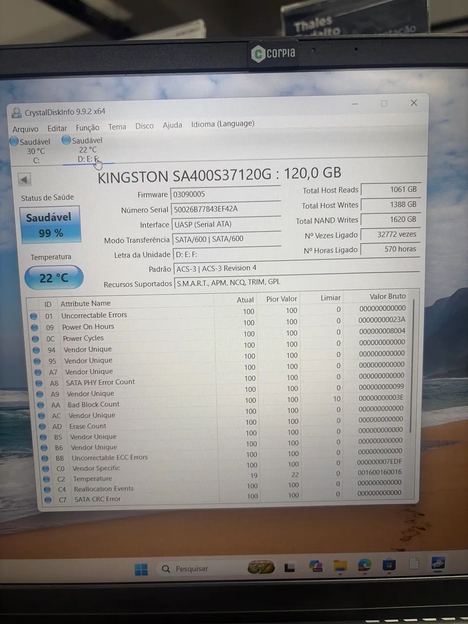 SSD Kingston 120gb - Foto 3