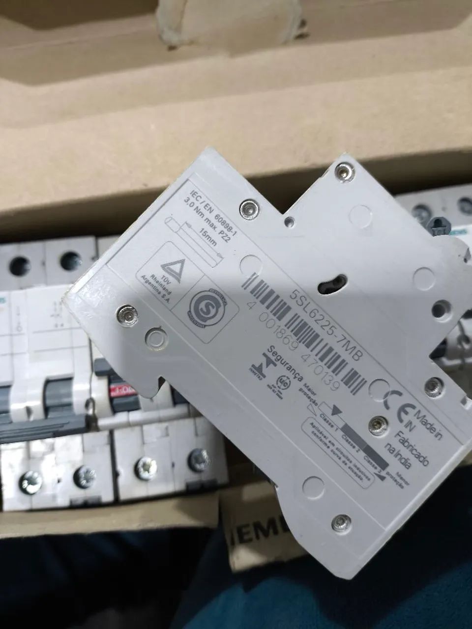 Disjuntor Siemens Bipolar 20A e 25A - Foto 3