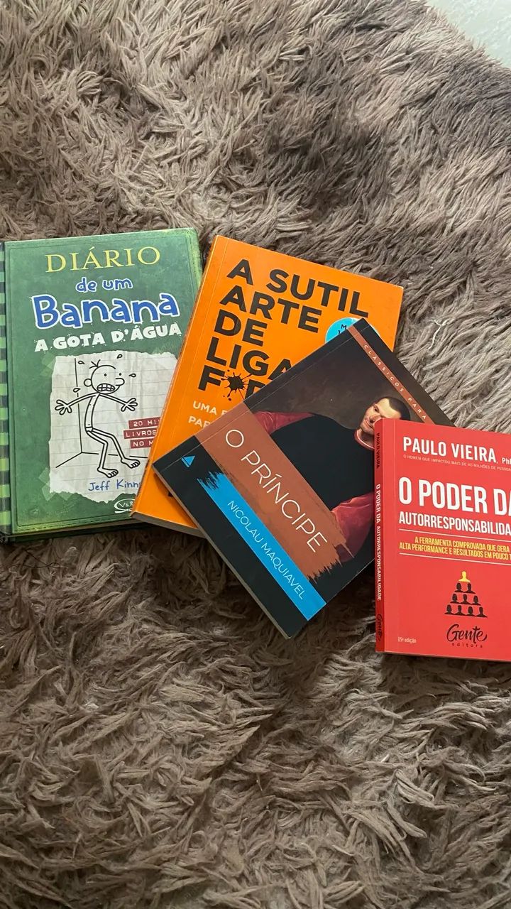 Kit com 4 Livros