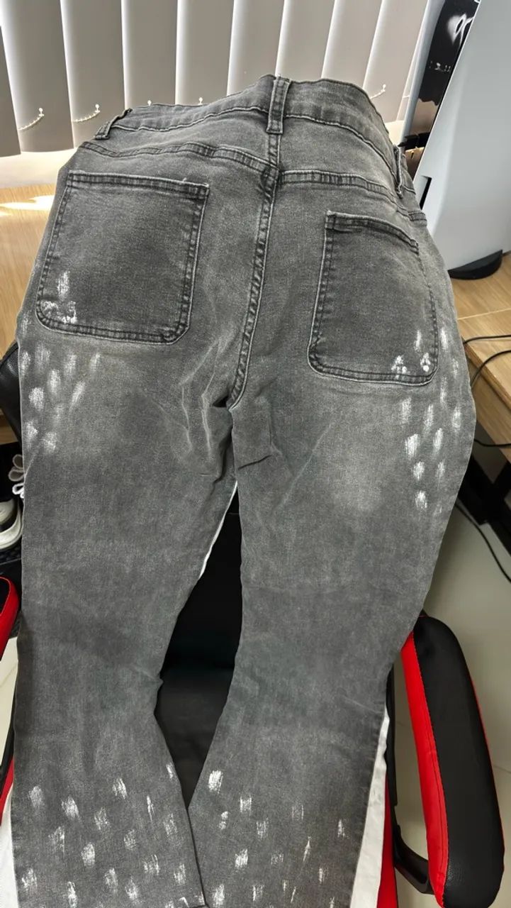Calça Flare Cinza  - Foto 2