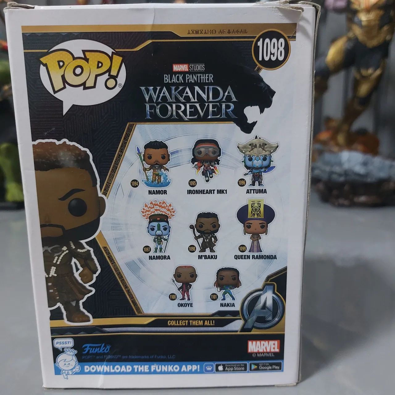Funko pop Baku - Pantera Negra 1098 - Foto 2