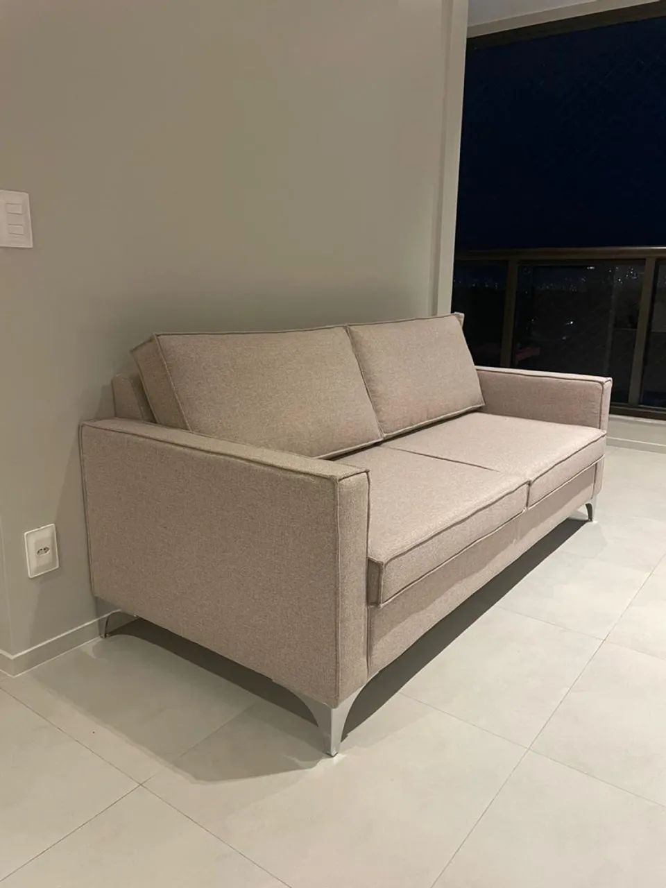 SOFÁ 3 LUGARES MODELO SLIM - Foto 2