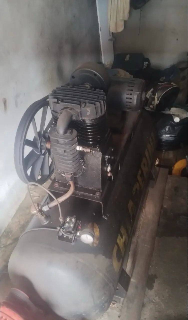 Compressor funcionando perfeitamente para seu trabalho  - Foto 2