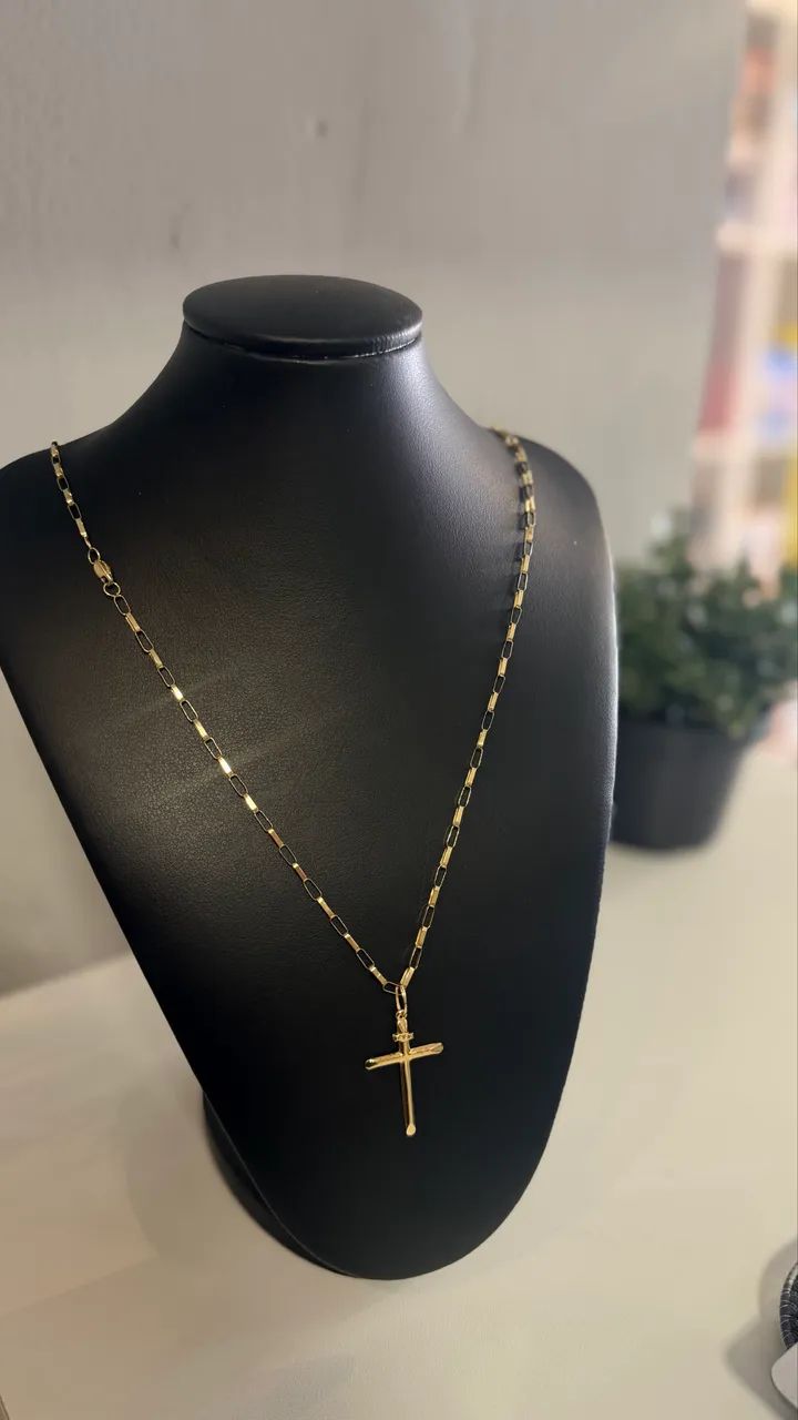 COLAR DE OURO 18K