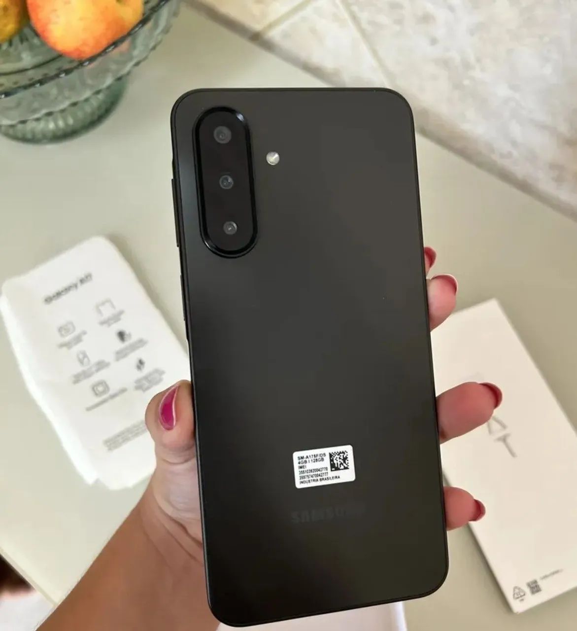 Celular A17 258ram 8gb pra vender ou troca em iPhone  - Foto 2