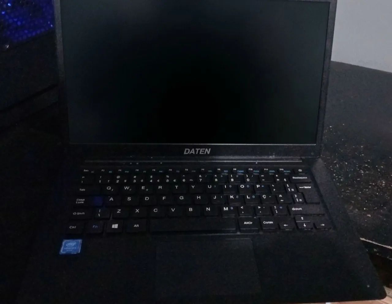Notebook Daten Intel C/ Defeito.