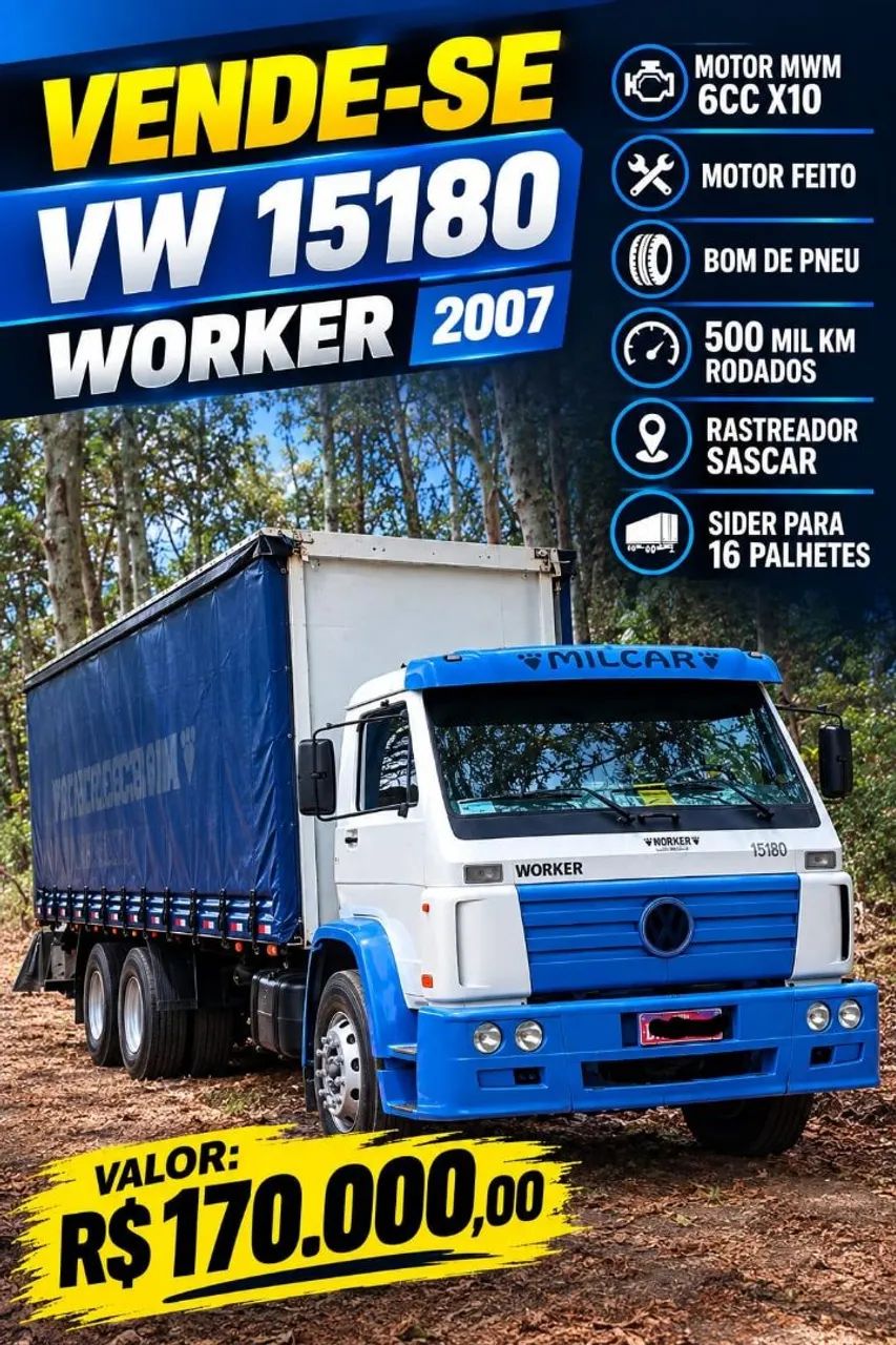 Vw 15180 worker mwm 6cc 