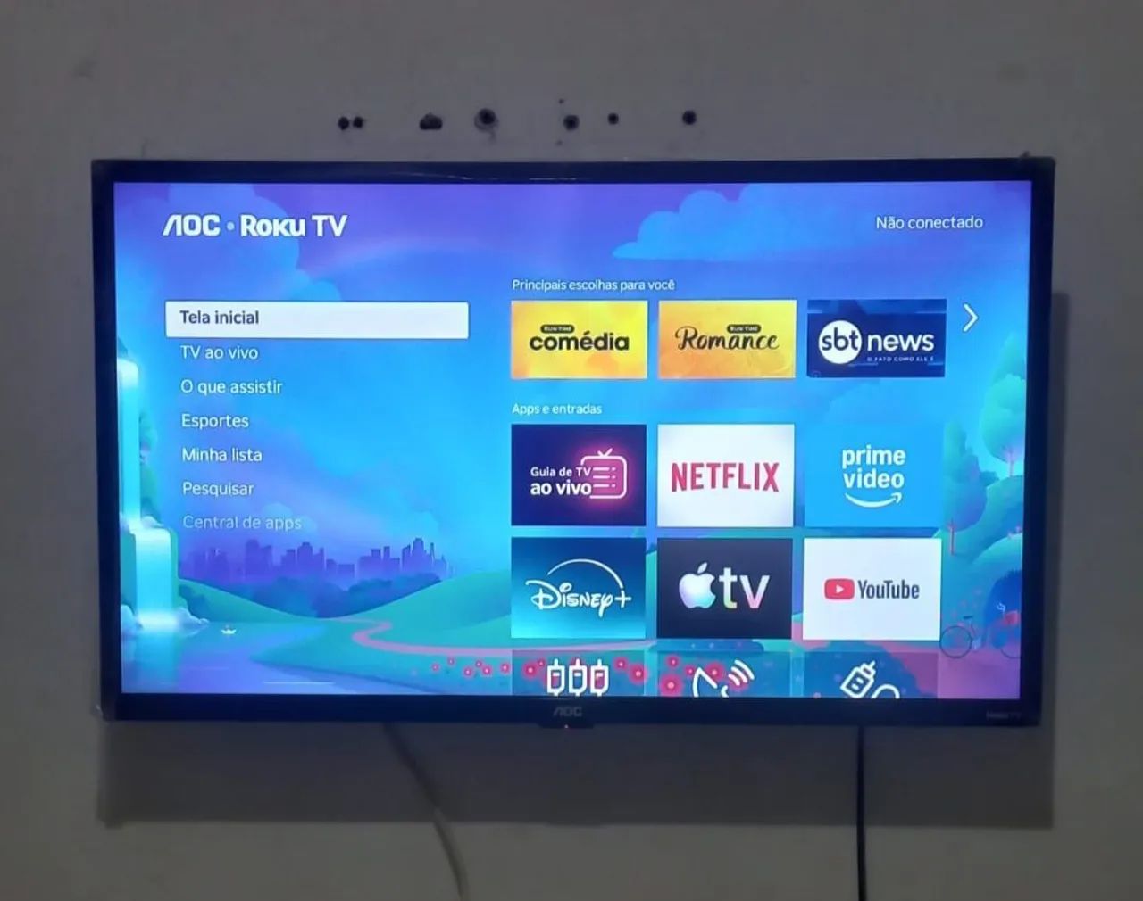ESTOU VENDENDO UMA TV SMART 32 POLEGADAS EM EXCELENTE ESTADO  - Foto 3