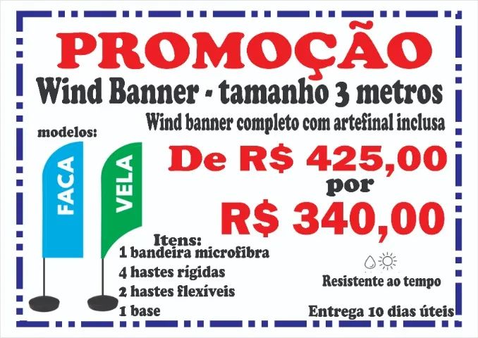 Wind banner