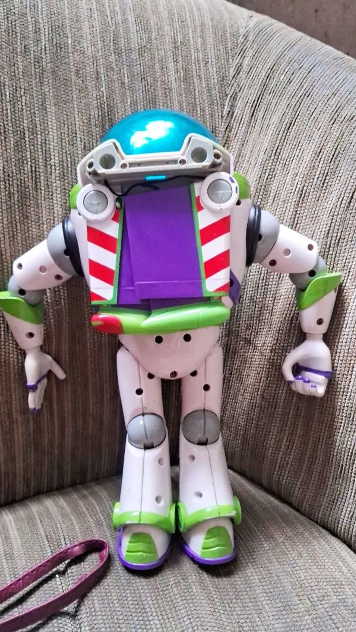 Boneco Buzz Lightyear Thinkway Toys Original Eletrônico Raro - Foto 3
