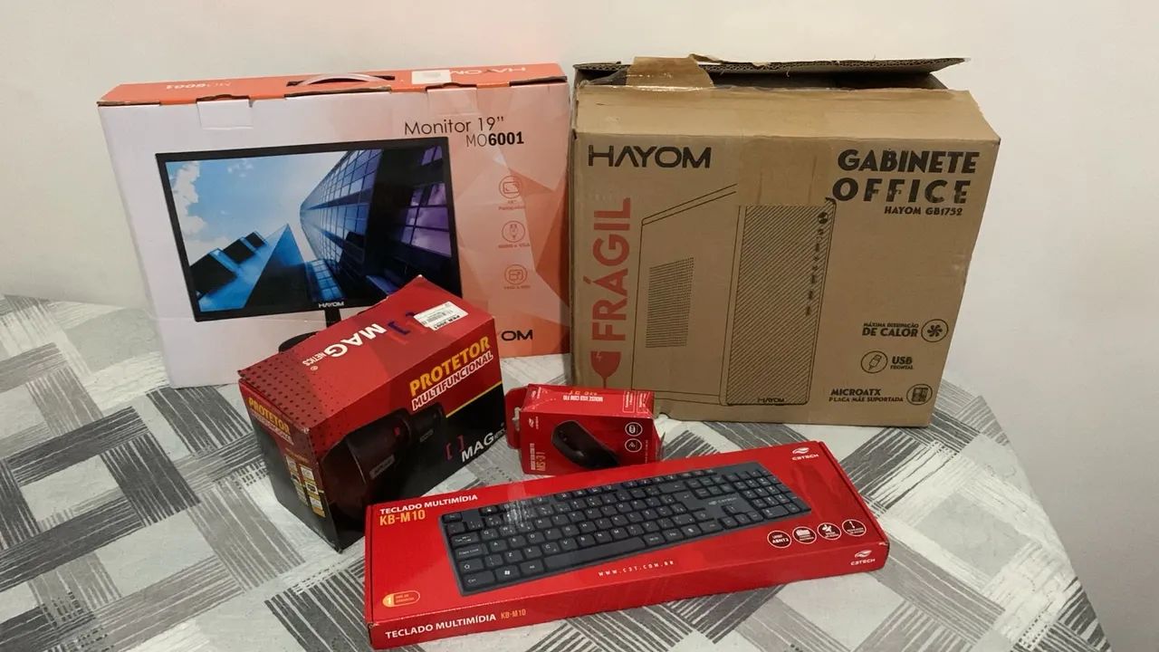 PC de mesa completo