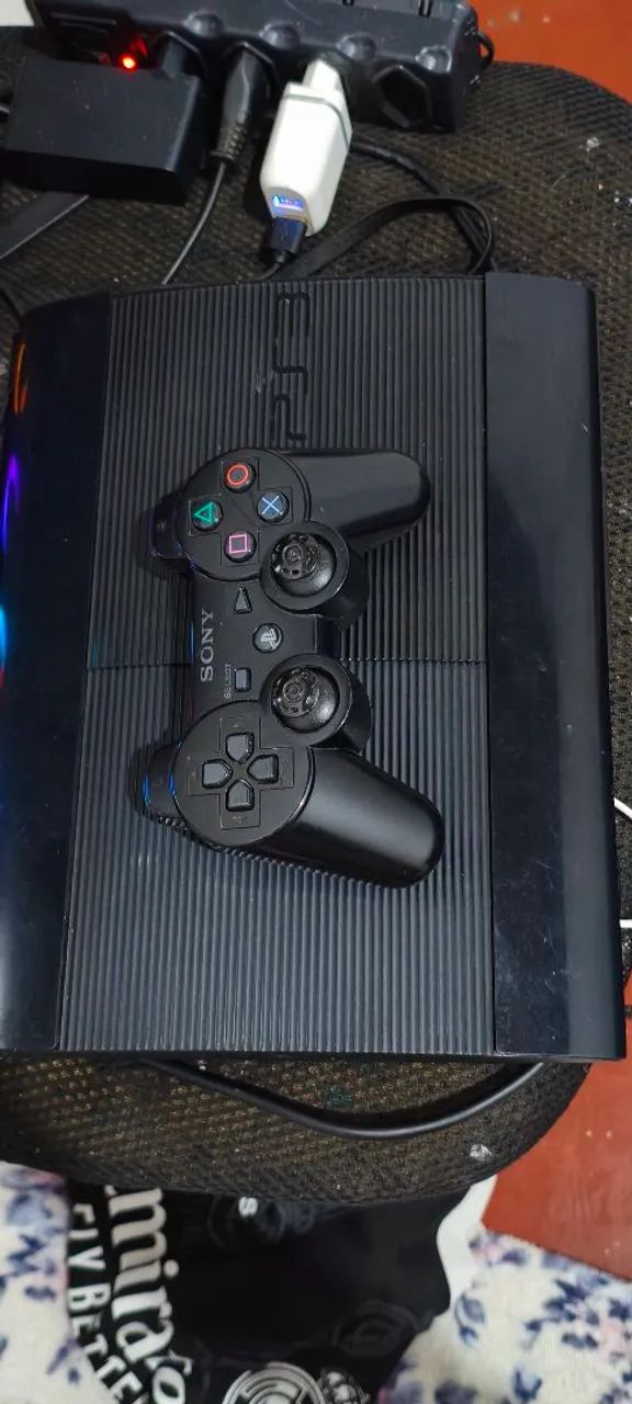 Ps3 super slim Desbloqueado 500GB - Foto 2