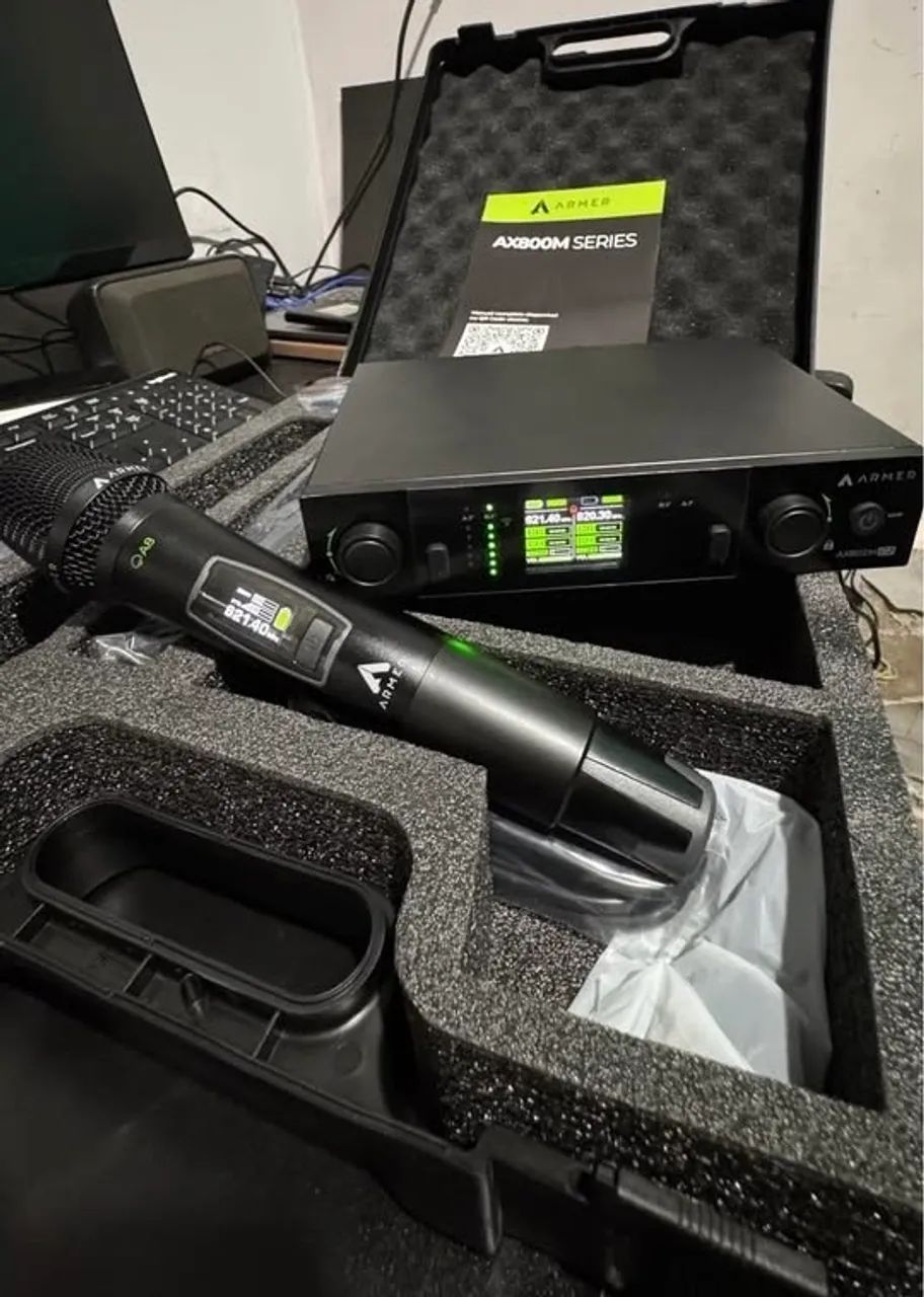 Microfone sem fio duplo Armer AX802M G2 - Foto 5
