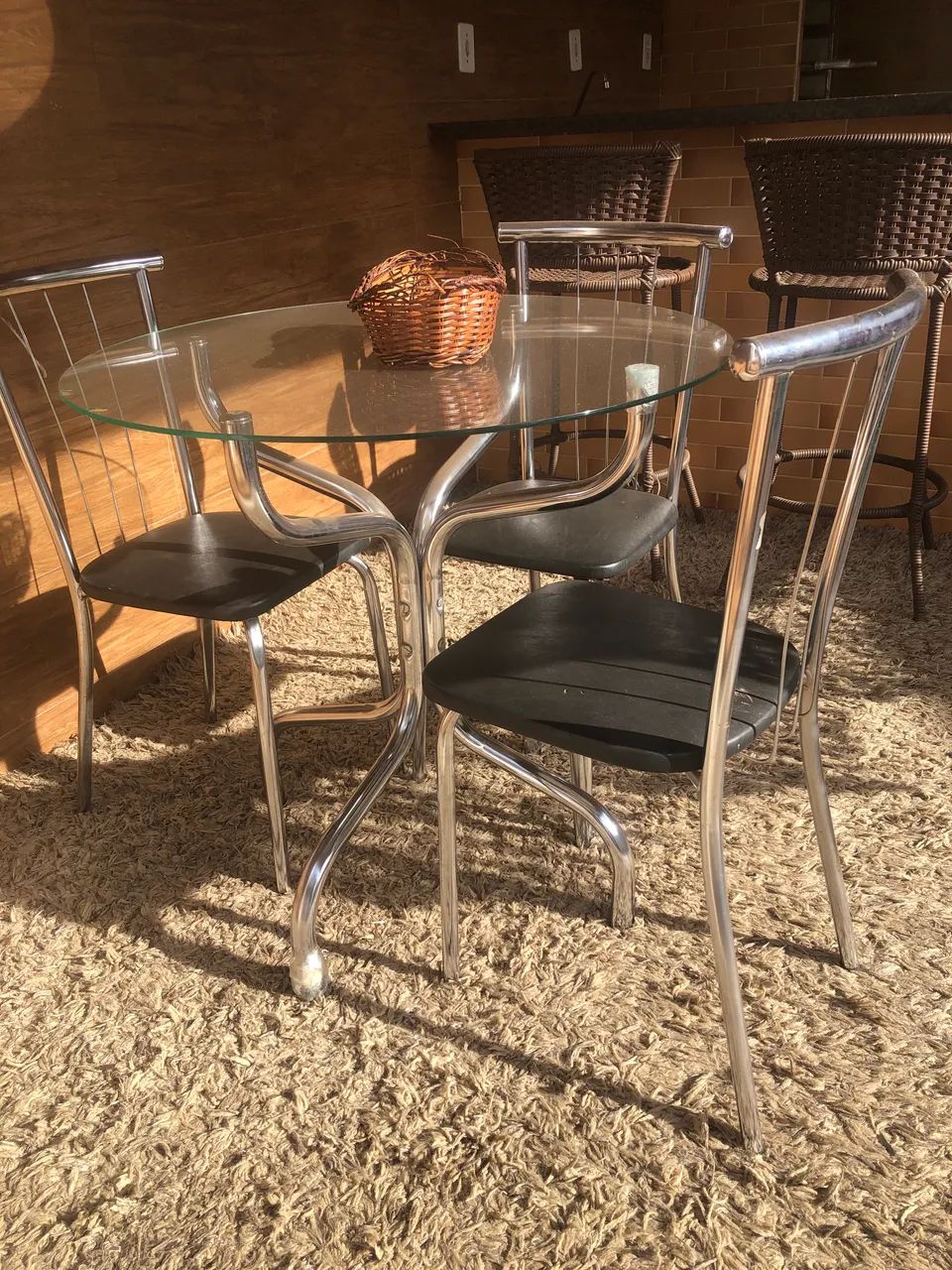 Vendo mesa de vidro