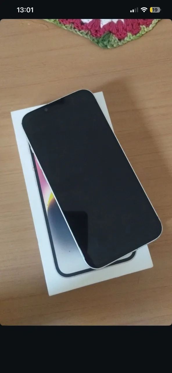 iPhone 14 128g com detalhe. - Foto 3