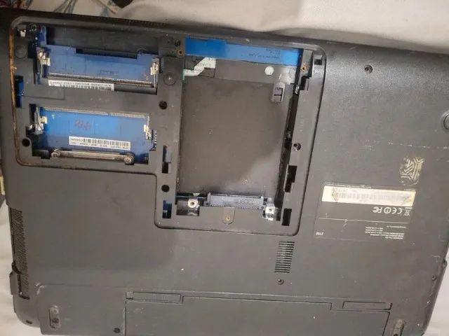 Lote 2 notebooks carcaça samsung np270e4e e hp x16 - Foto 5