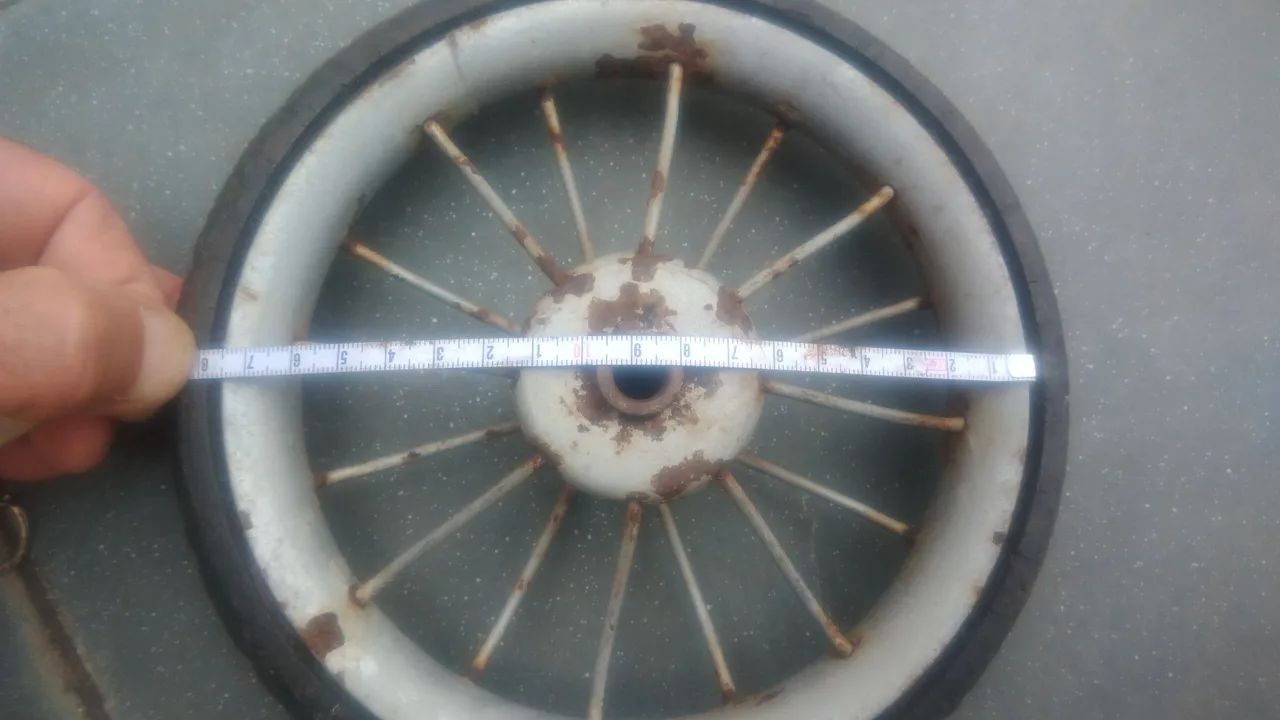 Roda de bicicleta brinquedos bandeirantes  - Foto 3
