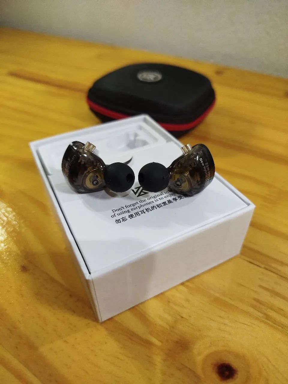 Fone Profissional KZ ZSN Pro X - grátis bag - Lacrado! - Foto 2