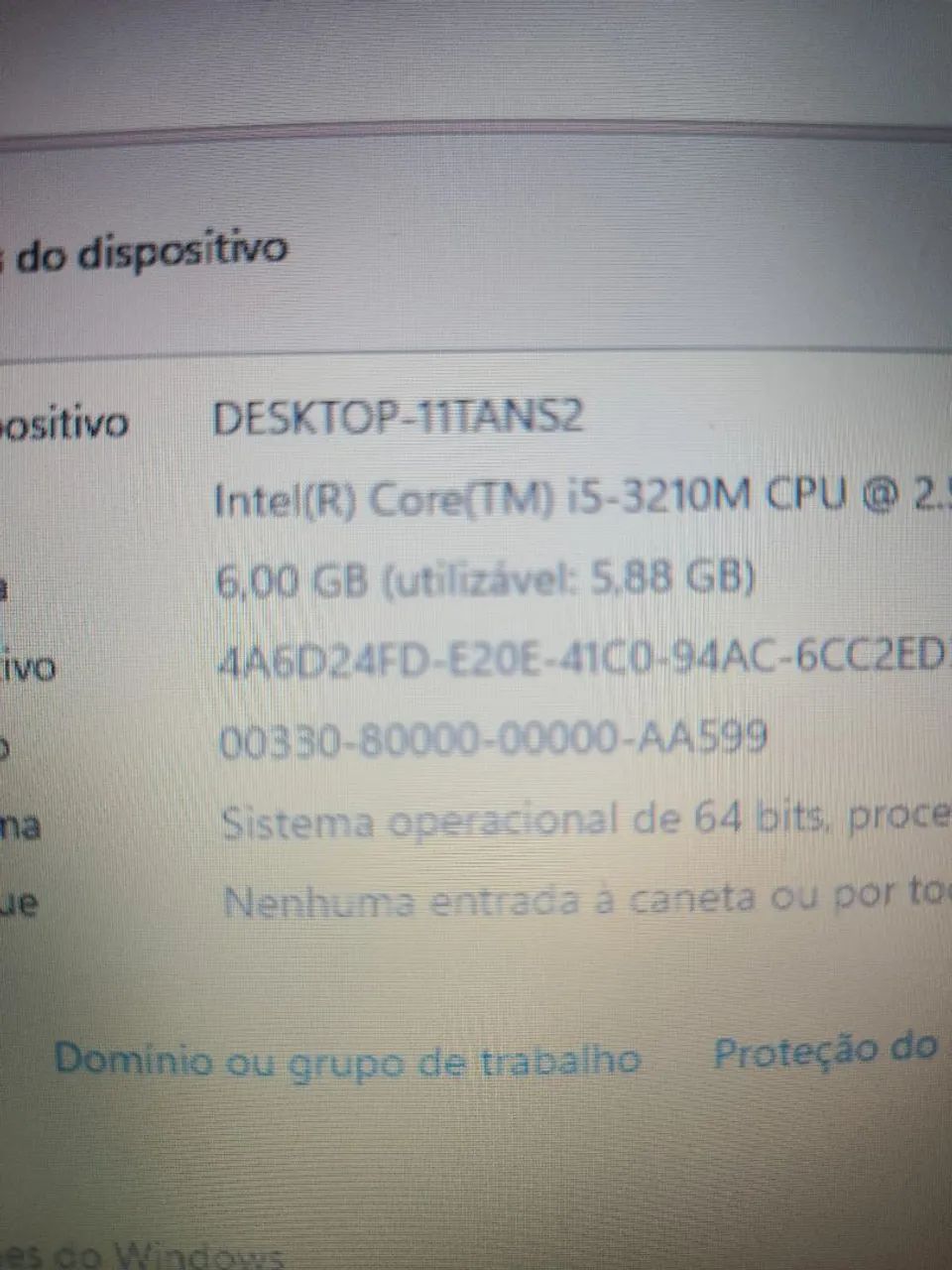 Notebook Sony Vaio